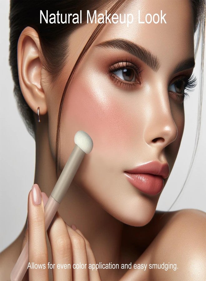 Jaasuee 5-Piece Mushroom Makeup Sponge Concealer Brush Set for face, nose, eyelids, Vegan and nonirritant, Ideal for Brightening and Perfect Concealing - Image 2